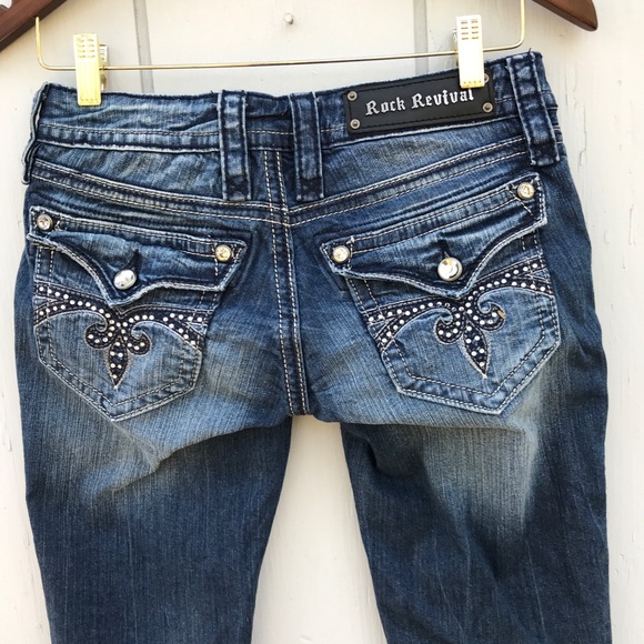 Rock Revival 🔥 Sora Skinny Distressed Jeans - Picture 12 of 14